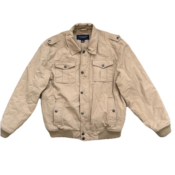 Brown Chore Coat Quilted‎ Lining Mens XL Farmhouse Gorpcore Barn Coat Outdoors